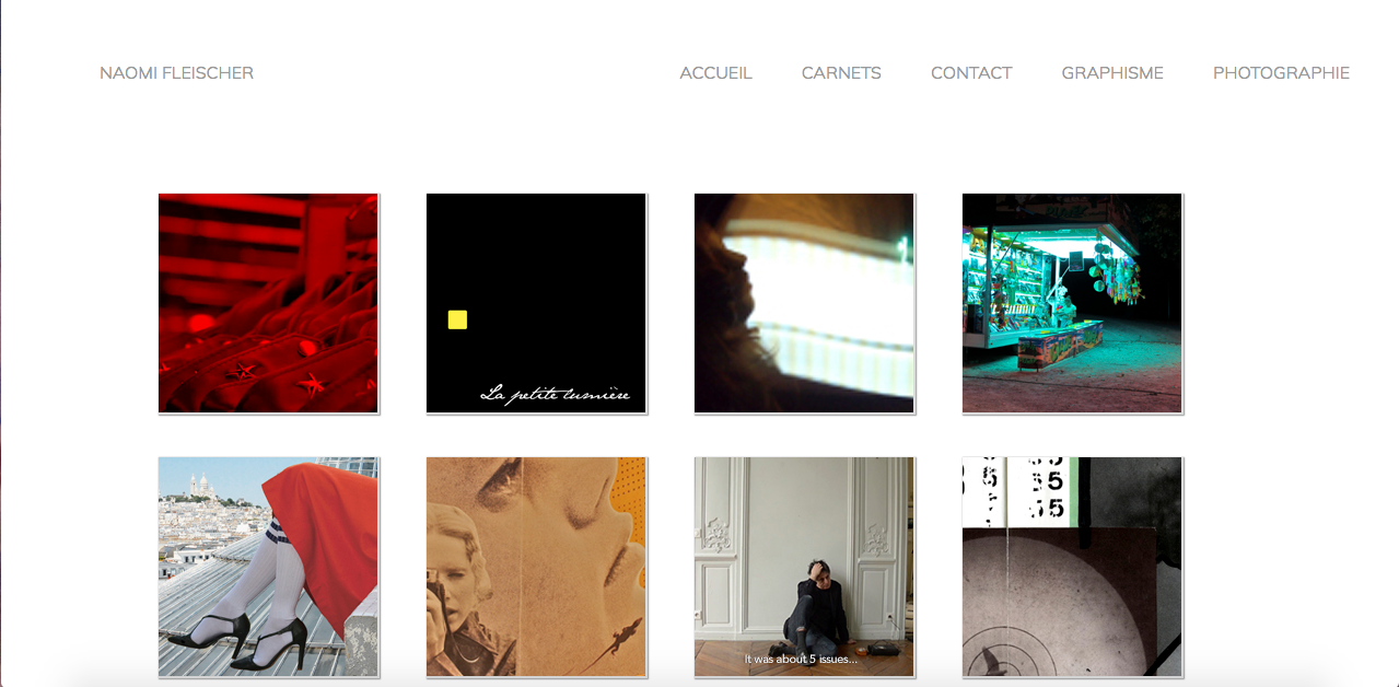 le site de Naomi Fleischer